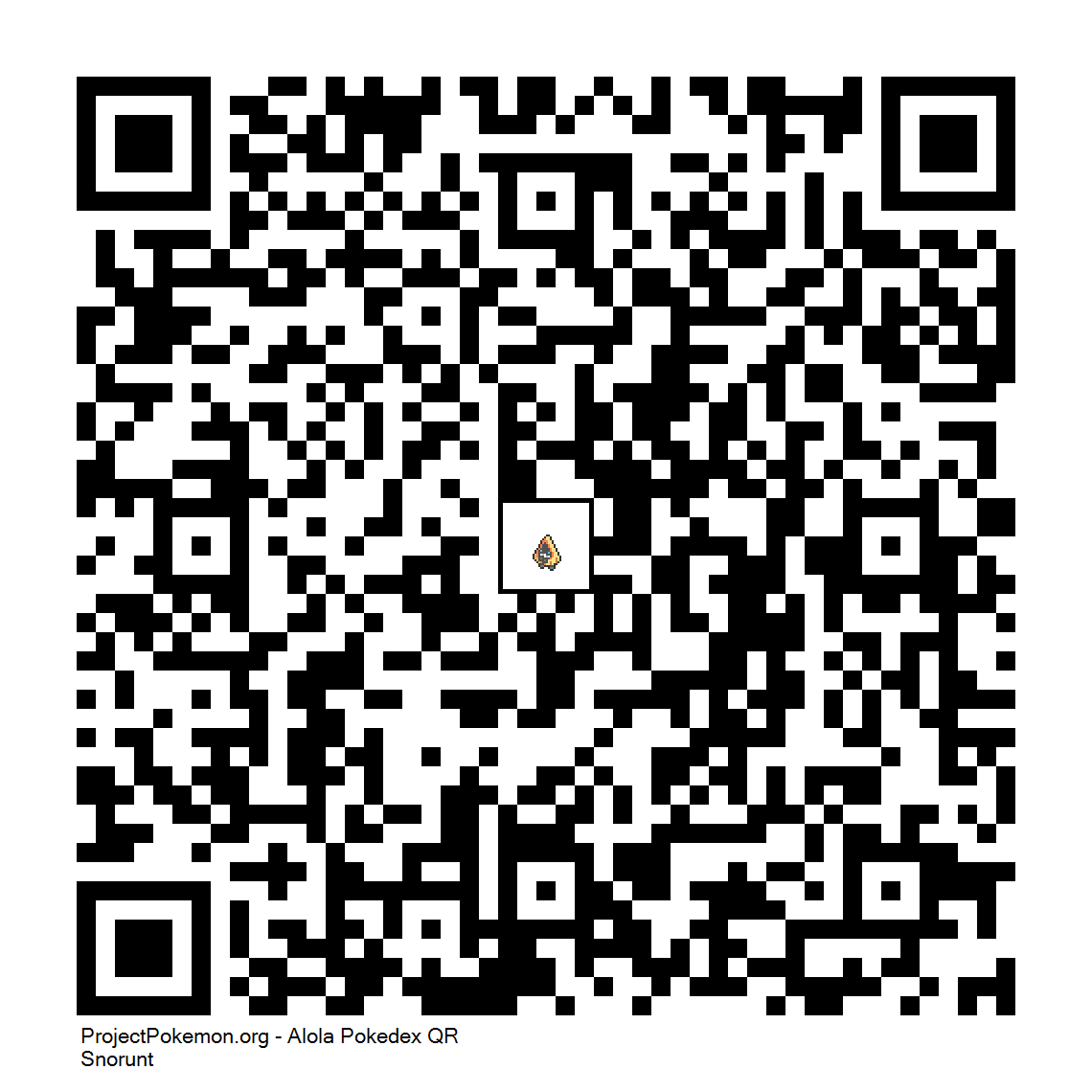 Cdigo QR de Snorunt
